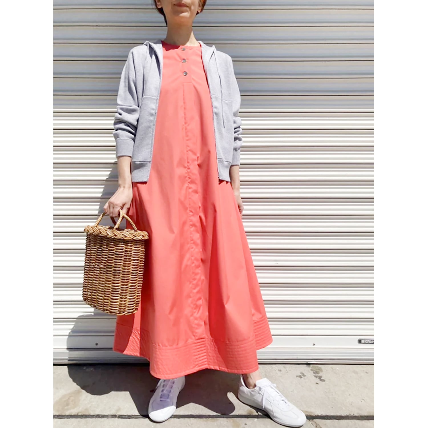 [Harriss] Cotton Cashmere Knit Hoodie