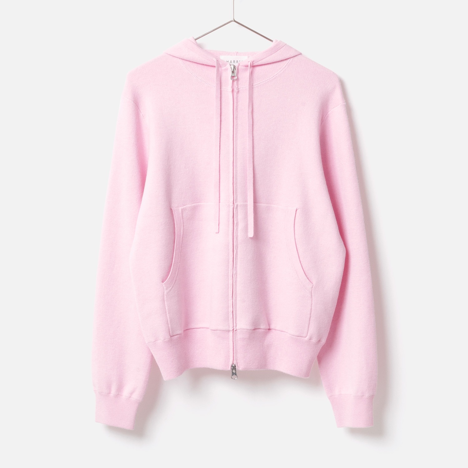 [Harriss] Cotton Cashmere Knit Hoodie