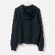 [Harriss] Cotton Cashmere Knit Hoodie