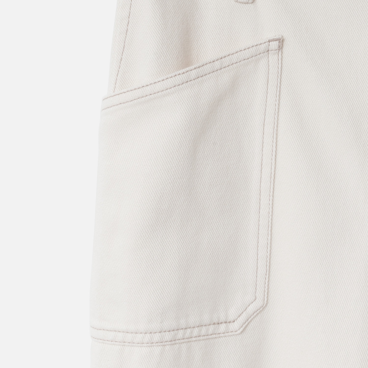 [le ciel de HARRISS] Side Seamless Sailor Pants_Off white(02)