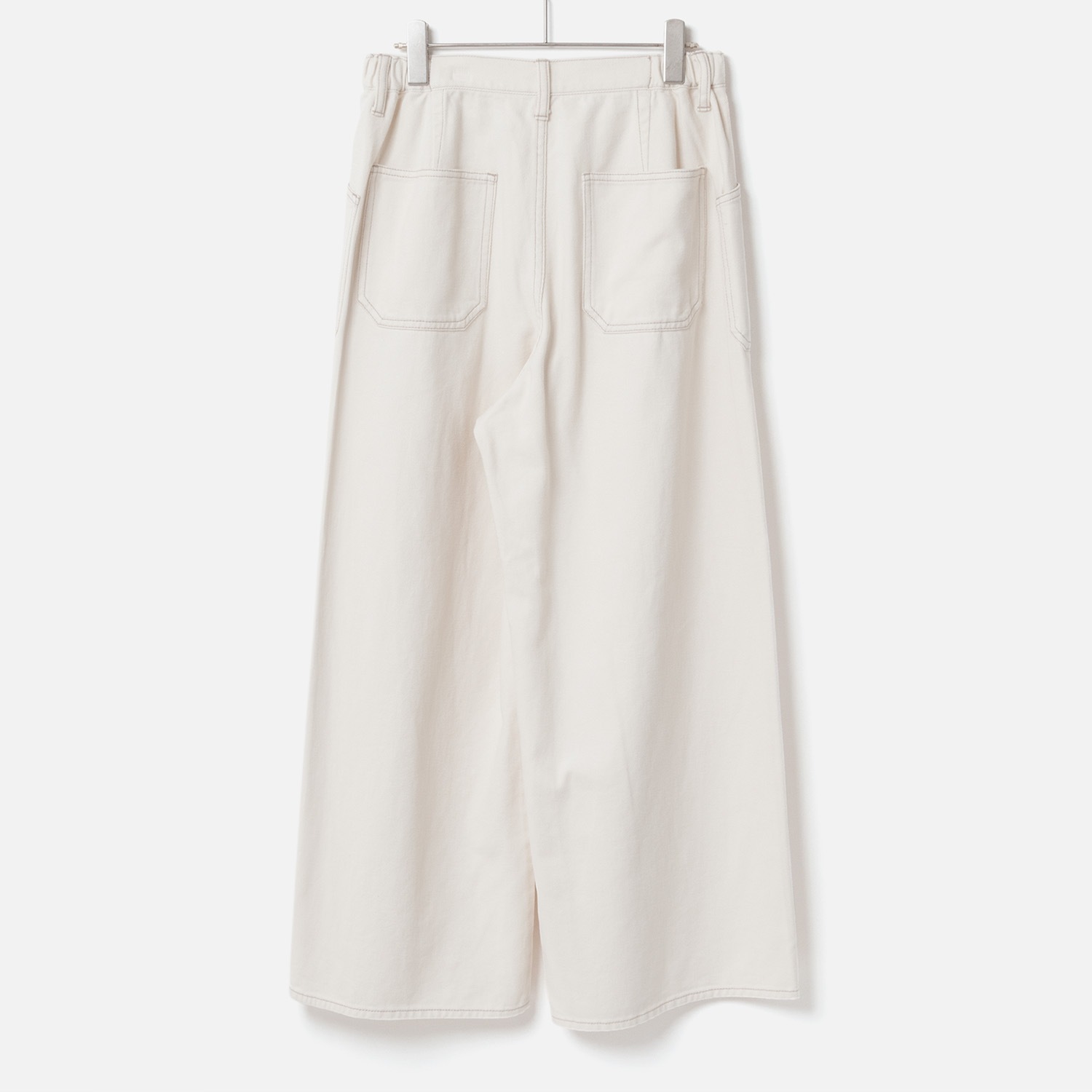 [le ciel de HARRISS] Side Seamless Sailor Pants_Off white(02)