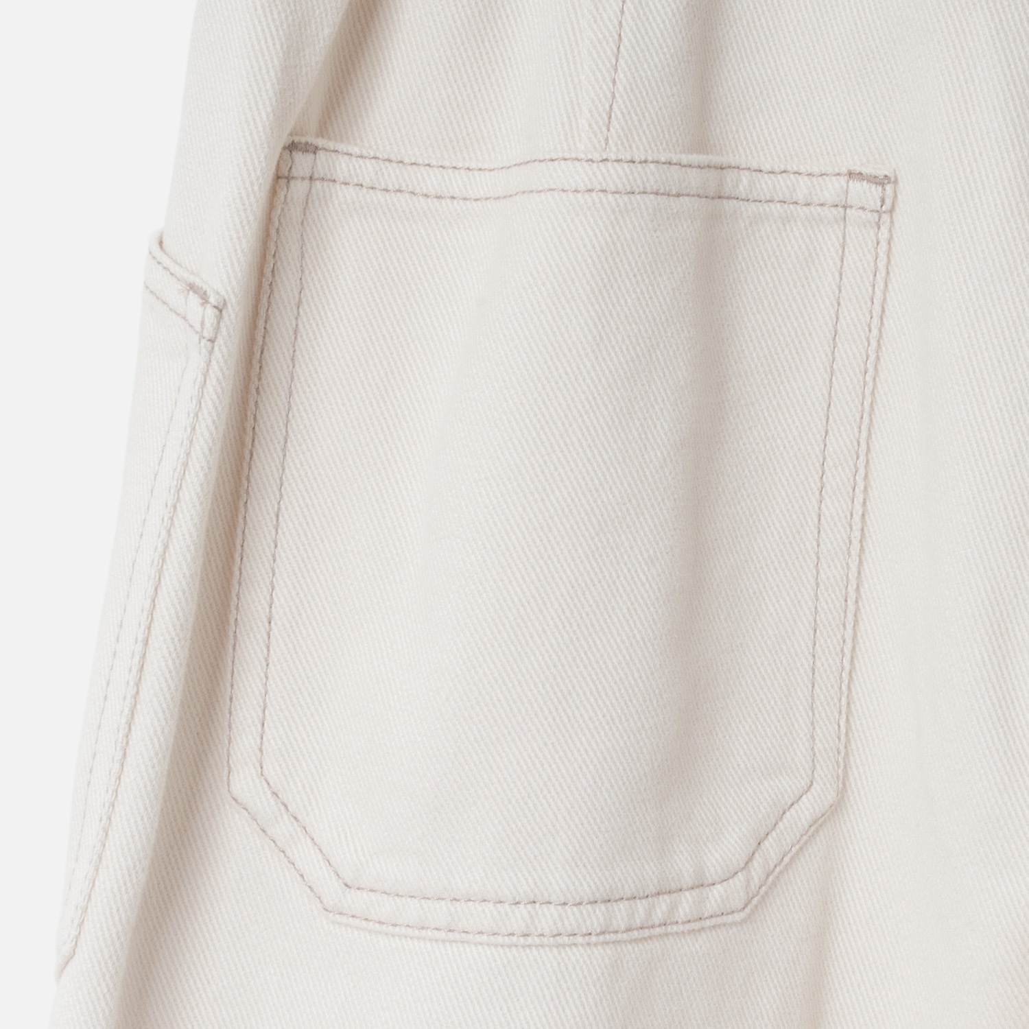 [le ciel de HARRISS] Side Seamless Sailor Pants_Off white(02)