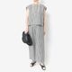[Harriss] Hemp and cotton blend straight pants_Black(80)
