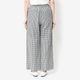[Harriss] Hemp and cotton blend straight pants_Black(80)