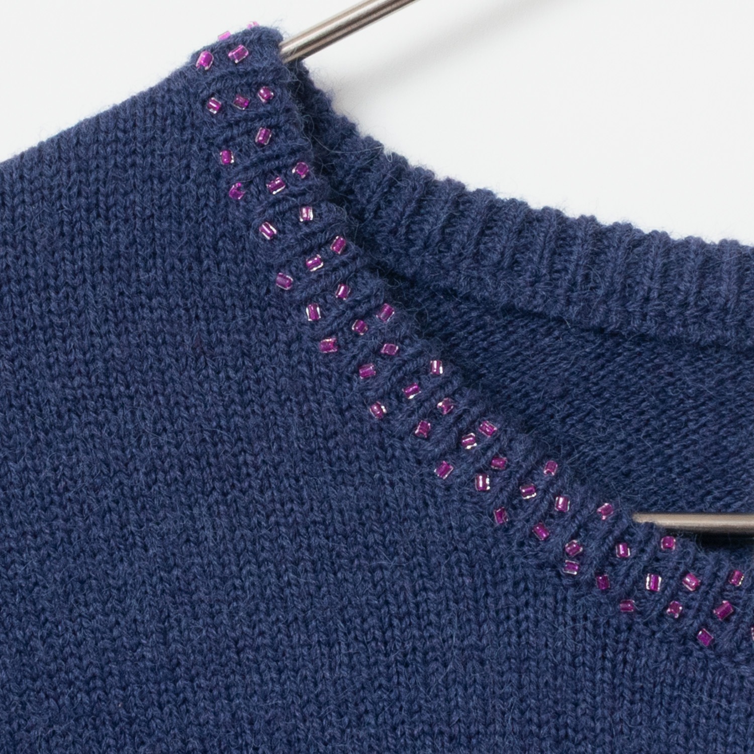 [le ciel de HARRISS] Beaded Embroidery Cardigan