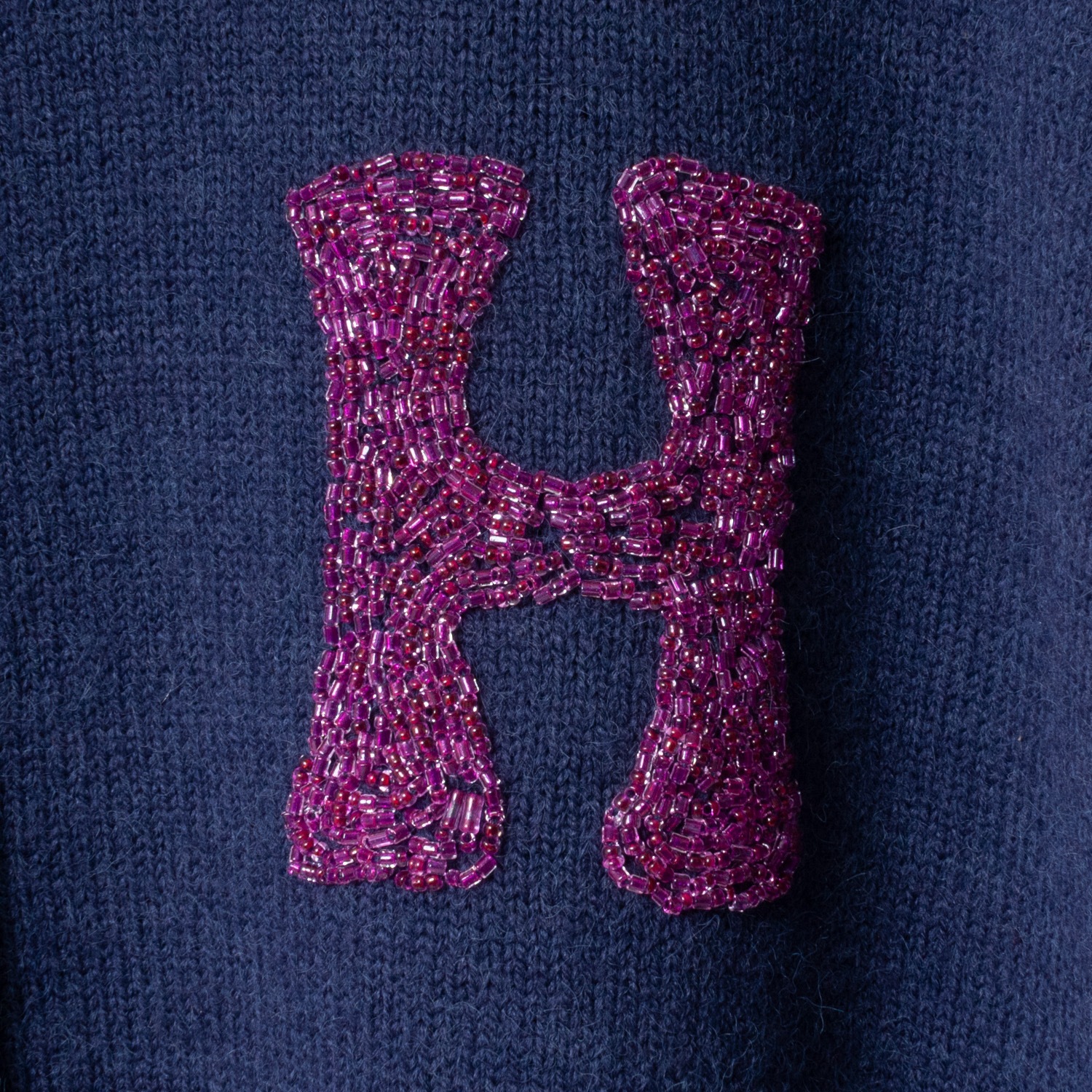 [le ciel de HARRISS] Beaded Embroidery Cardigan