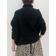 [le ciel de HARRISS] Turtleneck knit in an unusual silhouette