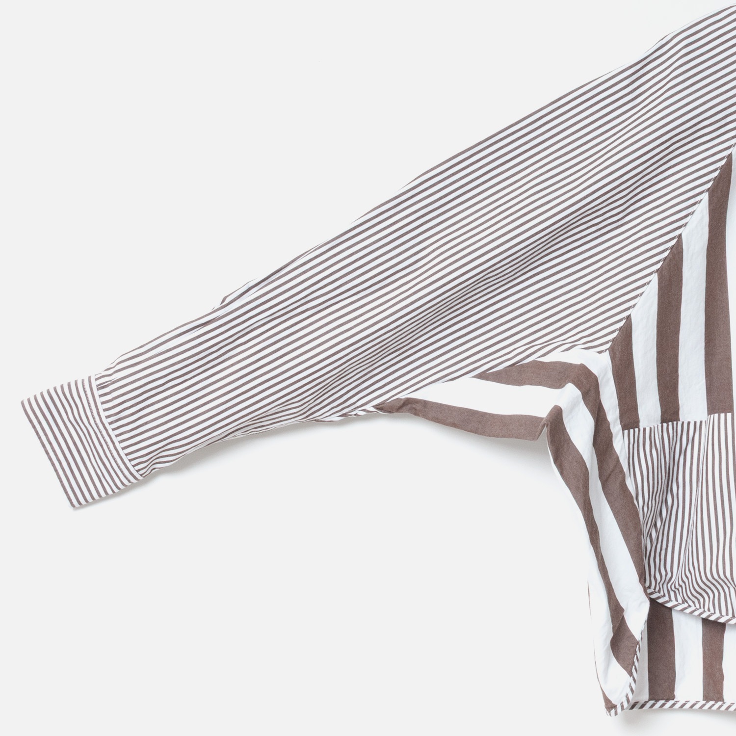 [RaPPELER] Raglan short length shirt_Dark Brown(70)