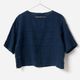[Harriss] Linen cropped blouse