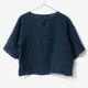 [Harriss] Linen cropped blouse