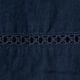 [Harriss] Linen cropped blouse