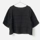 [Harriss] Linen cropped blouse