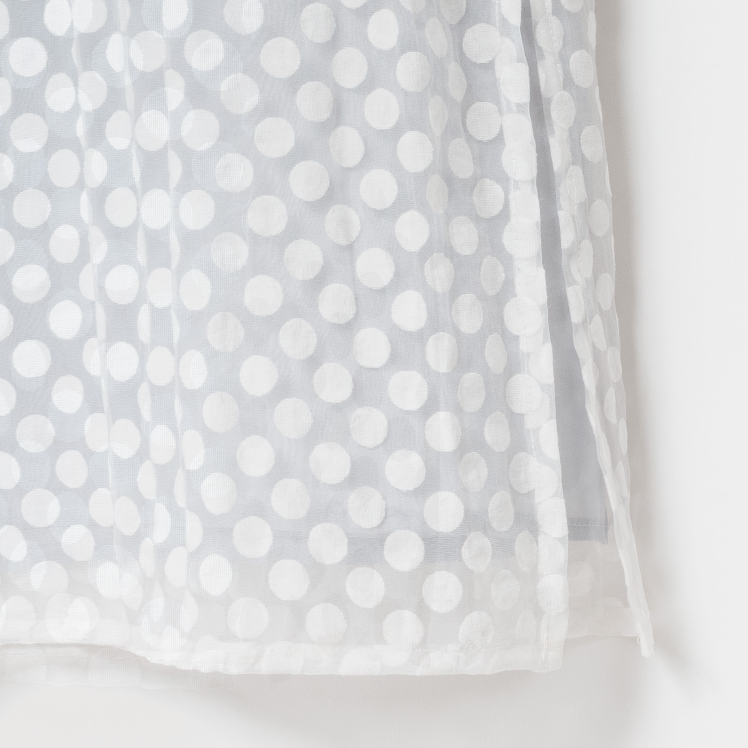 [Harriss �� Keiko Okamoto] Long skirt with opal print_Off white(02)