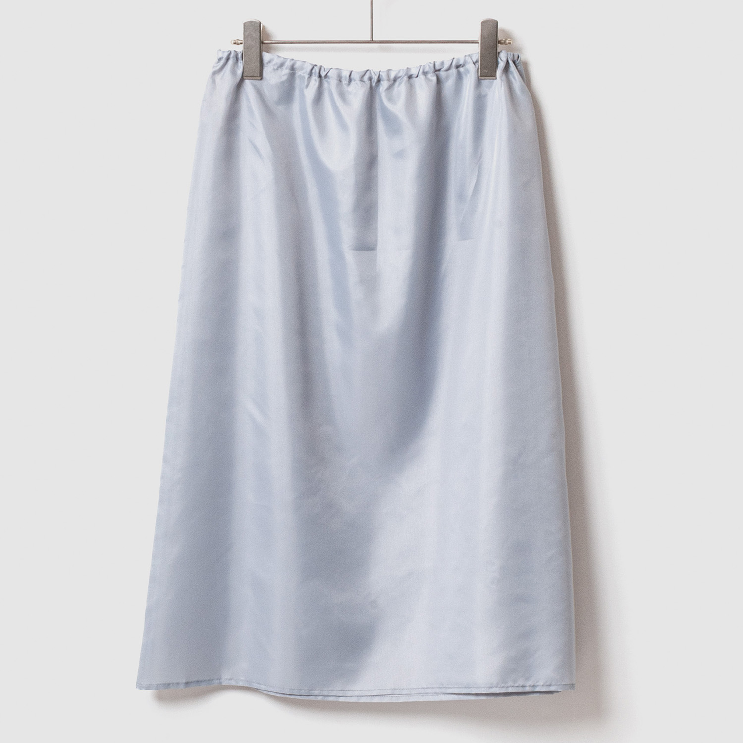 [Harriss �� Keiko Okamoto] Long skirt with opal print_Off white(02)