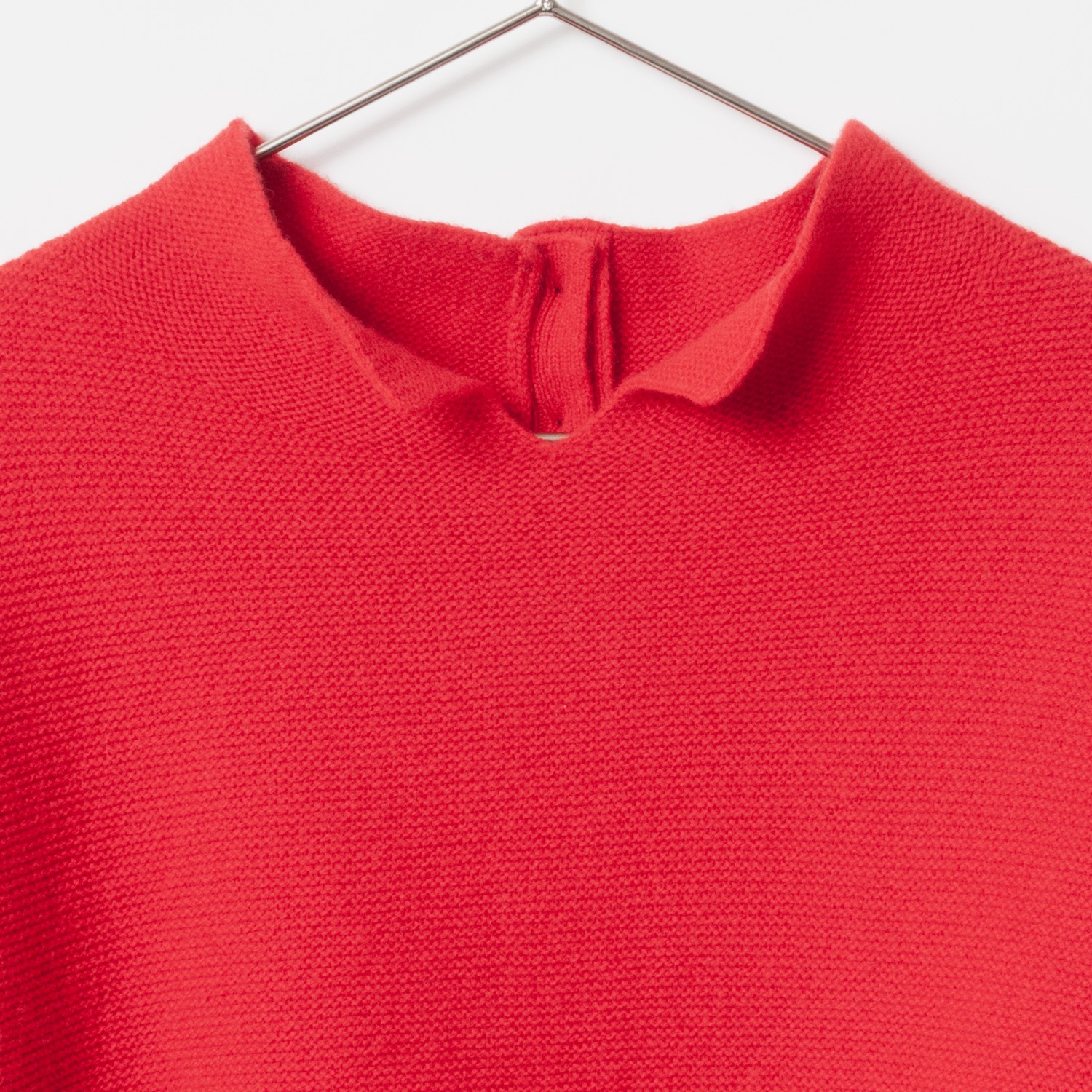 [le ciel de HARRISS] Back Button Polo Knit