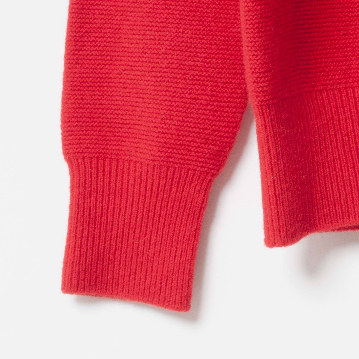 [le ciel de HARRISS] Back Button Polo Knit