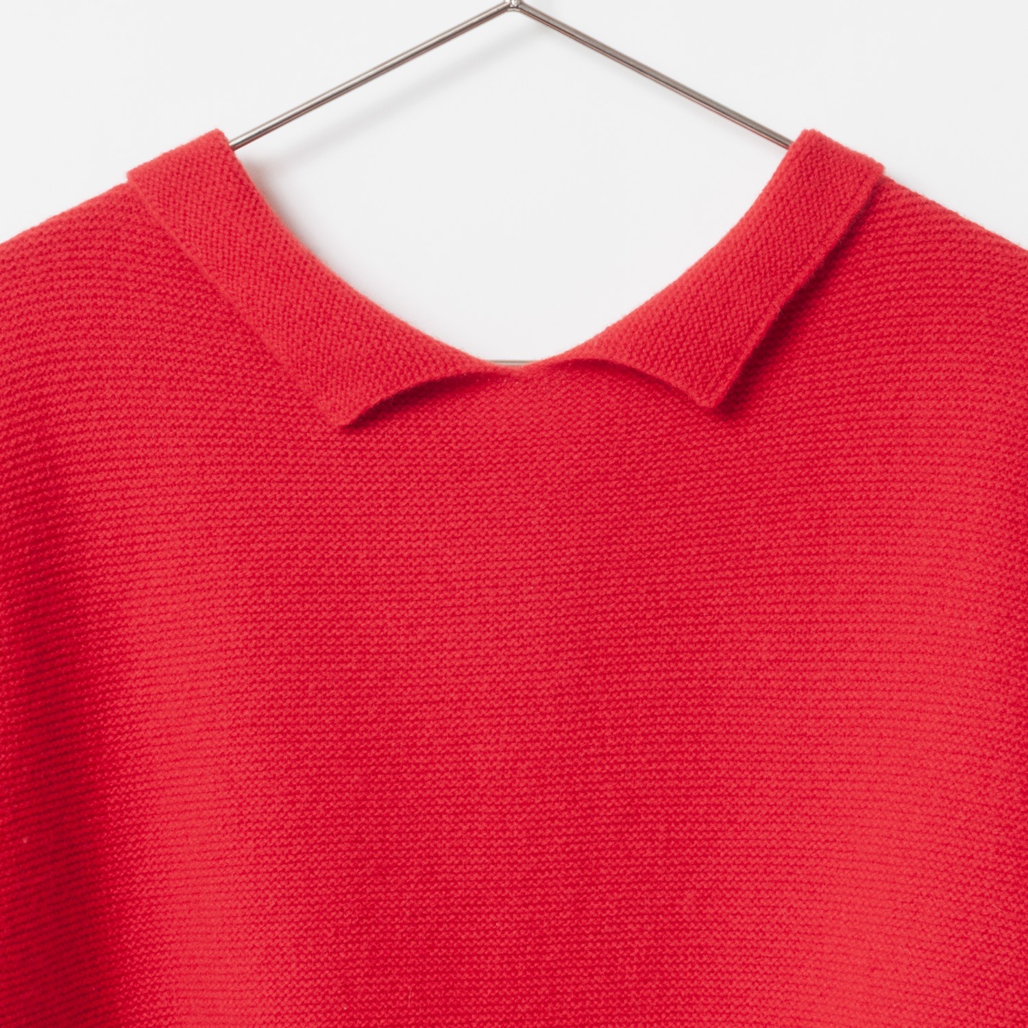 [le ciel de HARRISS] Back Button Polo Knit