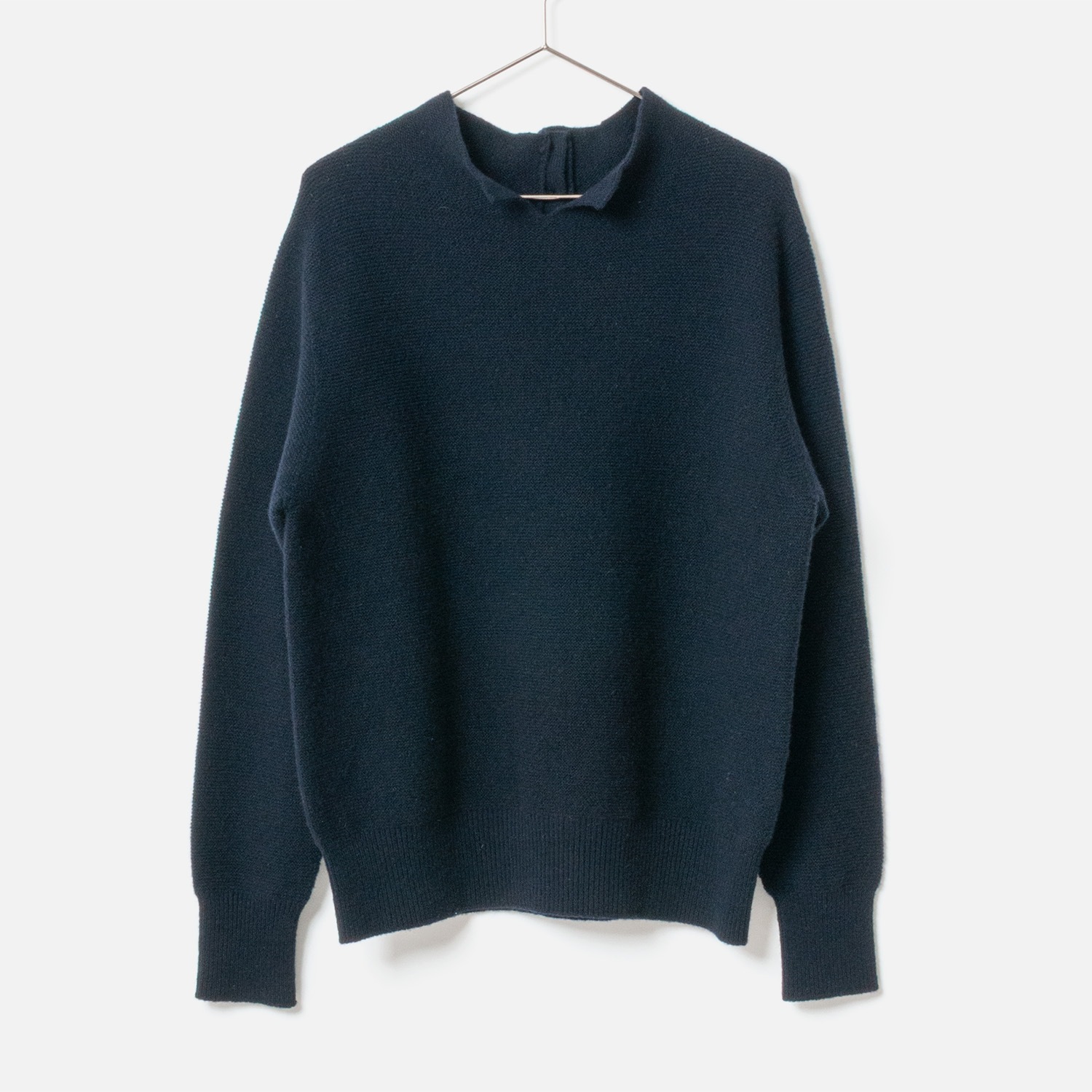 [le ciel de HARRISS] Back Button Polo Knit