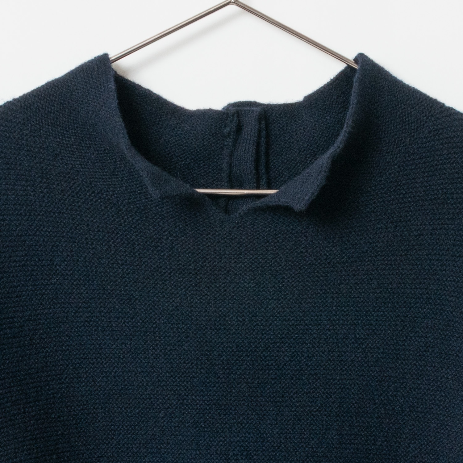 [le ciel de HARRISS] Back Button Polo Knit