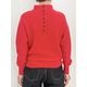[le ciel de HARRISS] Back Button Polo Knit