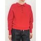 [le ciel de HARRISS] Back Button Polo Knit