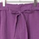 [Harriss] Linen Cropped Wide Pants