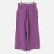 [Harriss] Linen Cropped Wide Pants