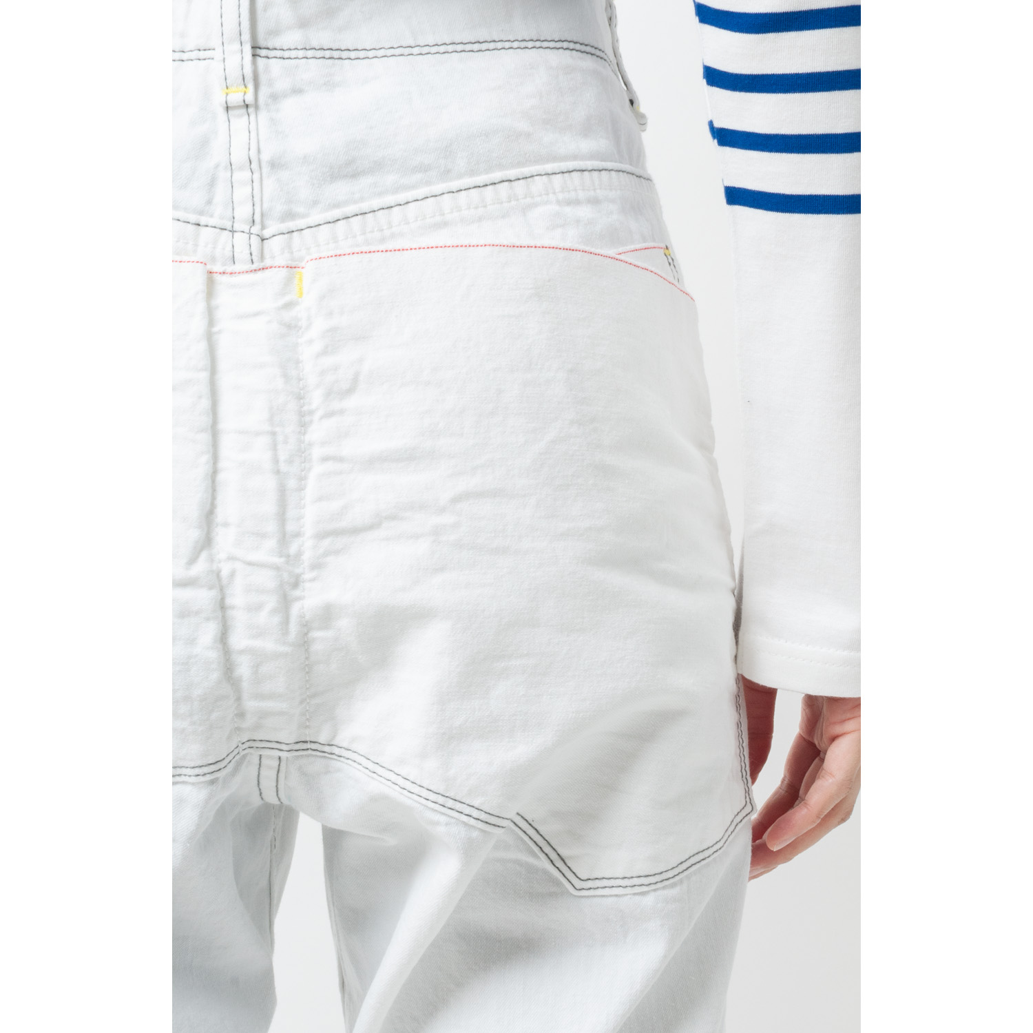 [RaPPELER] Classic selvedge denim_white(01)