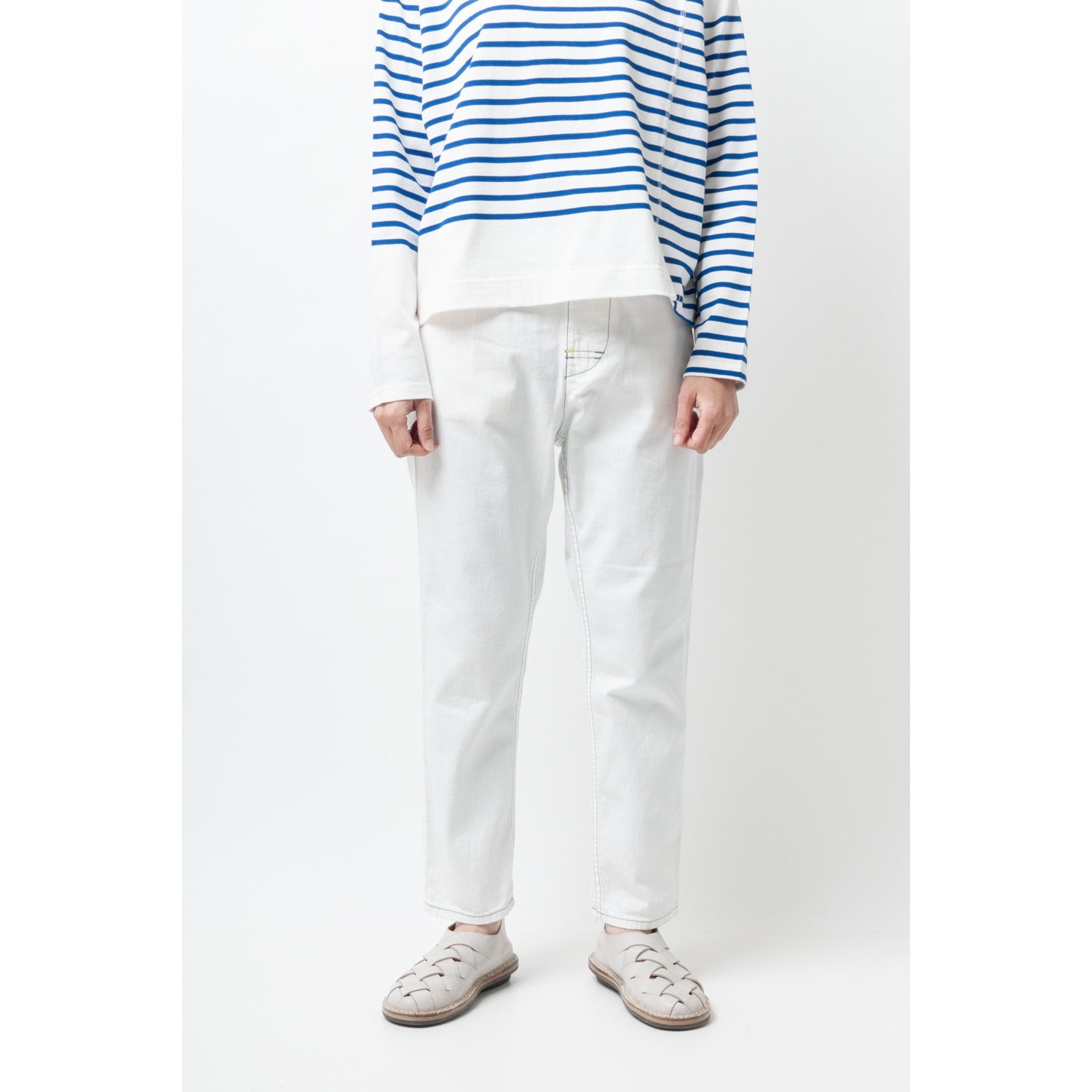 [RaPPELER] Classic selvedge denim_white(01)