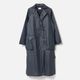 [RaPPELER] Vintage-style robe coat_Black(80)
