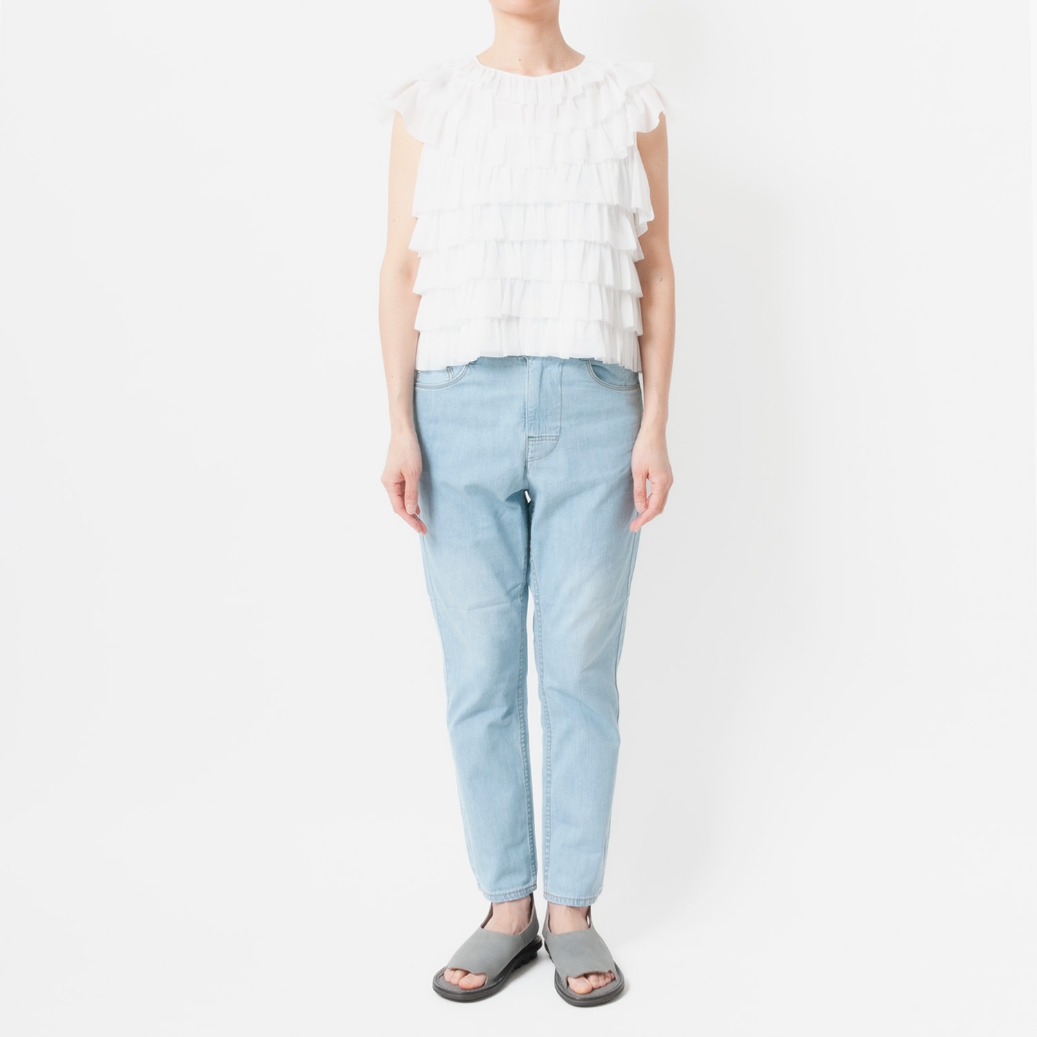 [RaPPELER] Classic selvedge denim_light blue(51)