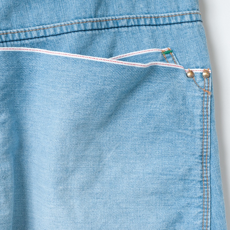 [RaPPELER] Classic selvedge denim_light blue(51)