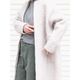 [RaPPELER] Loop Inlay Compression Knit Coat_Off white(02)