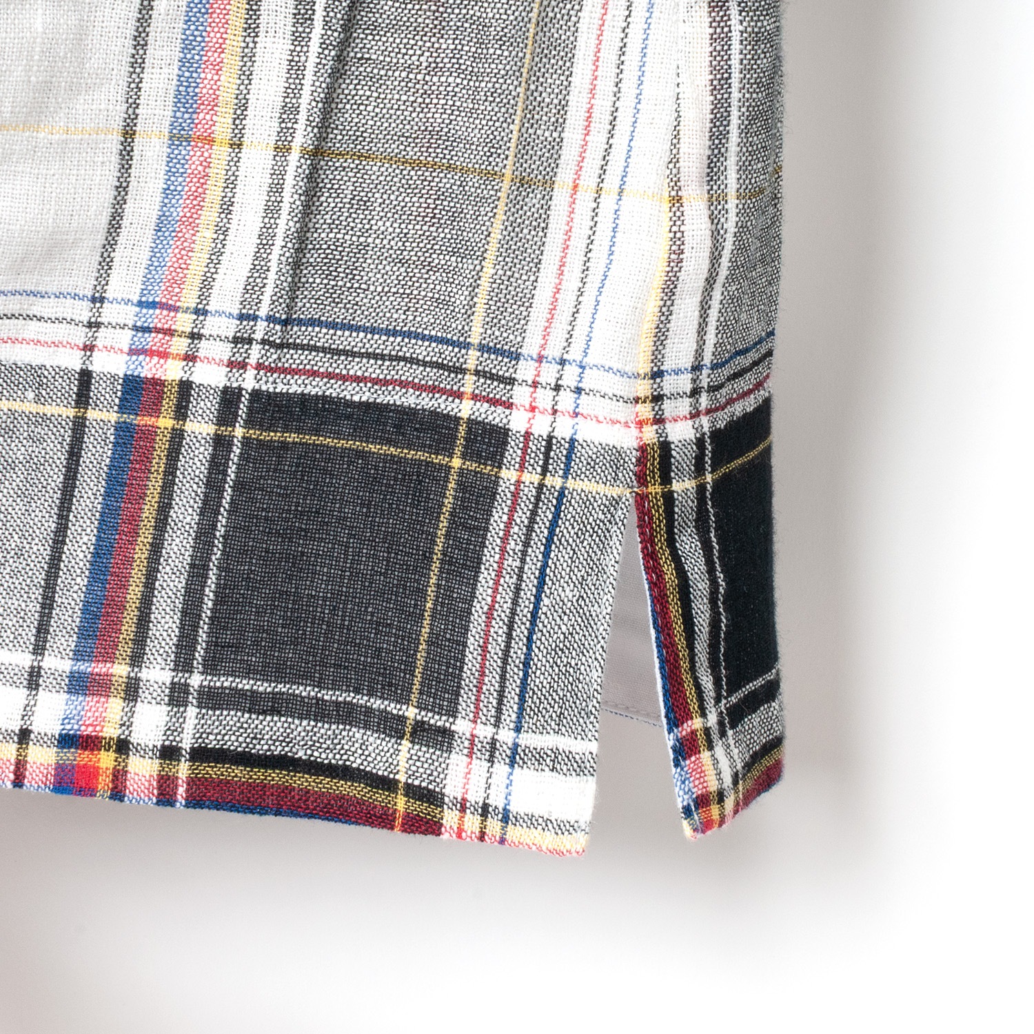 [Harriss] Tartan Check Sleeveless Blouse