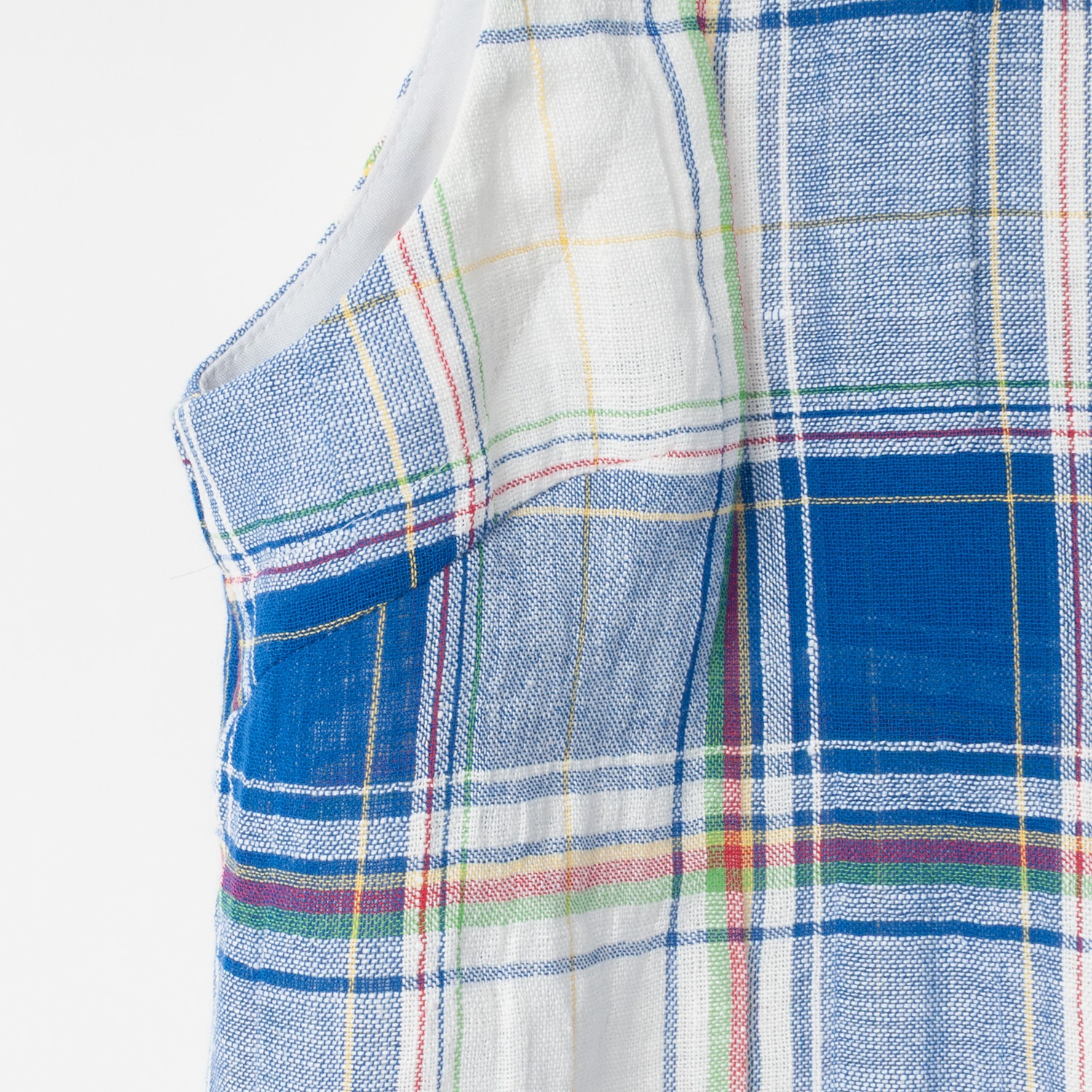 [Harriss] Tartan Check Sleeveless Blouse