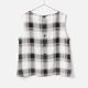 [Harriss] Tartan Check Sleeveless Blouse