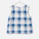 [Harriss] Tartan Check Sleeveless Blouse