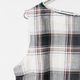 [Harriss] Tartan Check Sleeveless Blouse