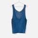 [RaPPELER] Paper Cotton Vest_Sax blue(52)