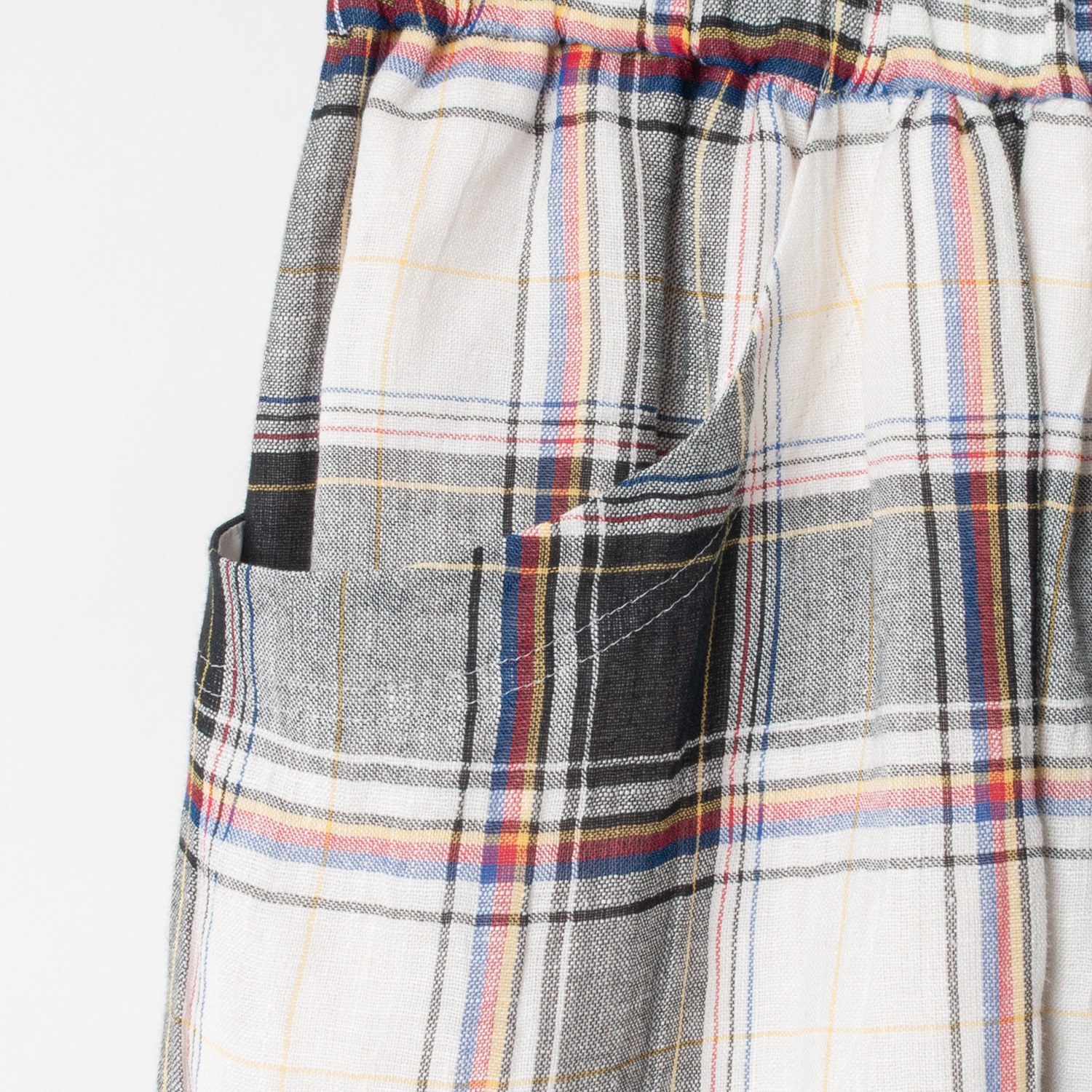 [Harriss] Tartan Check Gather Skirt