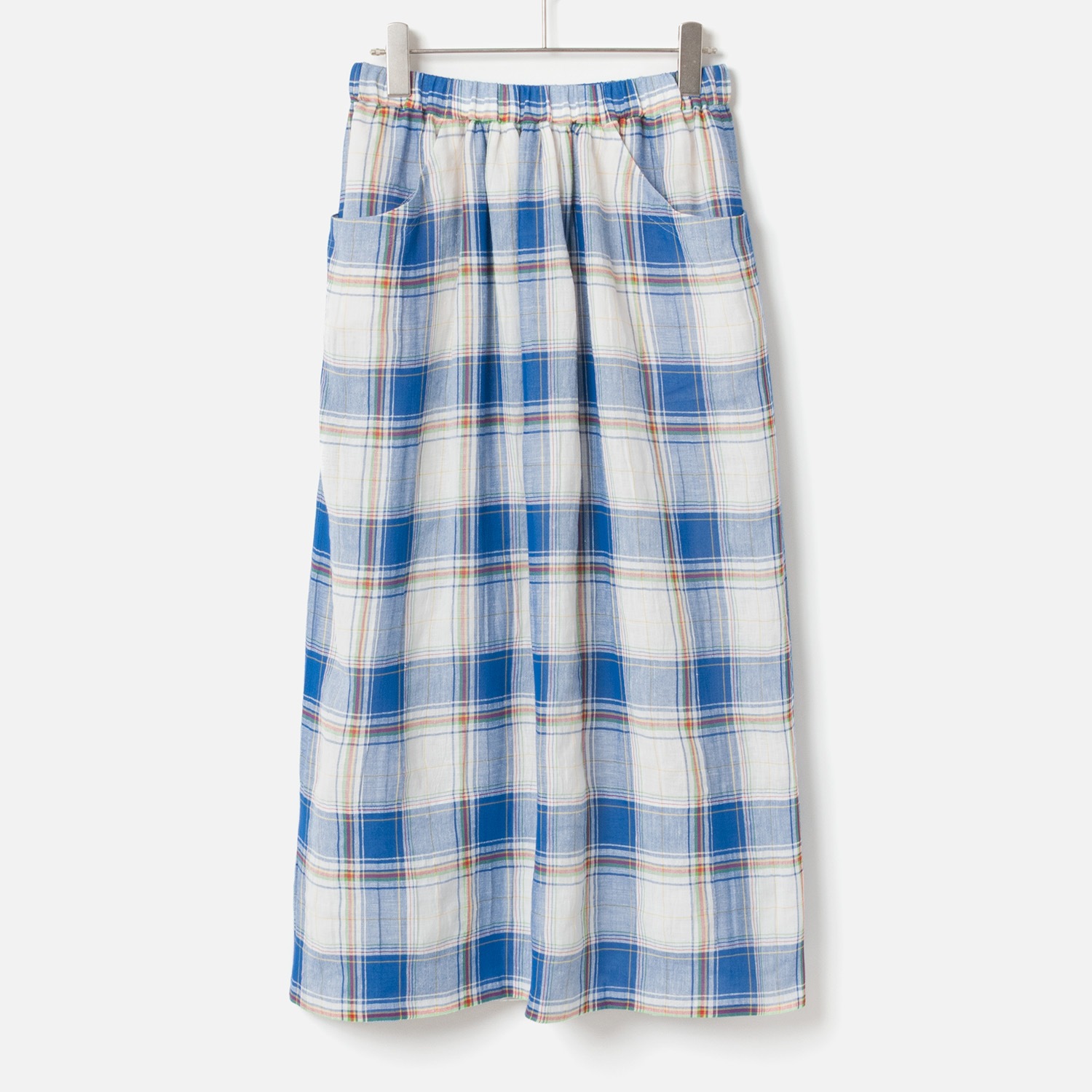 [Harriss] Tartan Check Gather Skirt