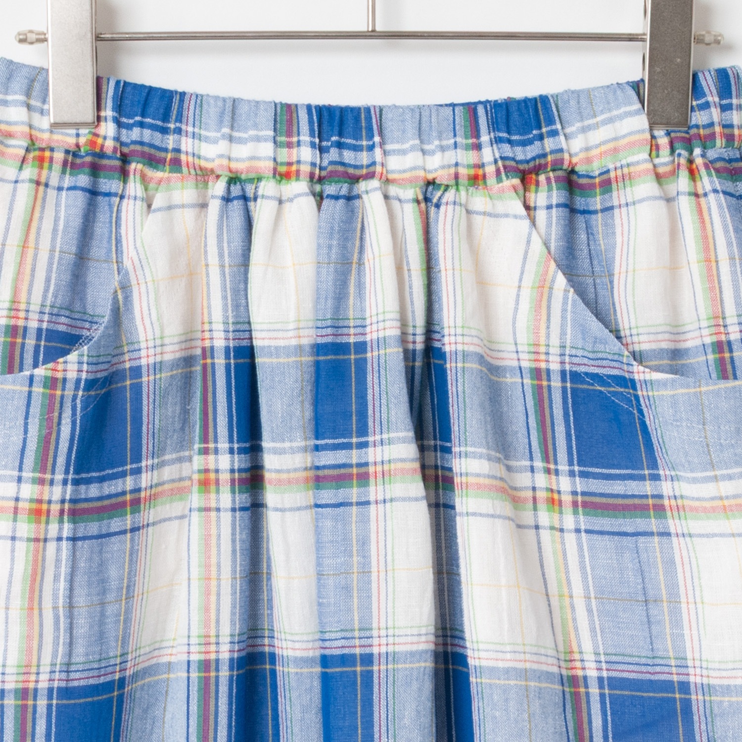 [Harriss] Tartan Check Gather Skirt