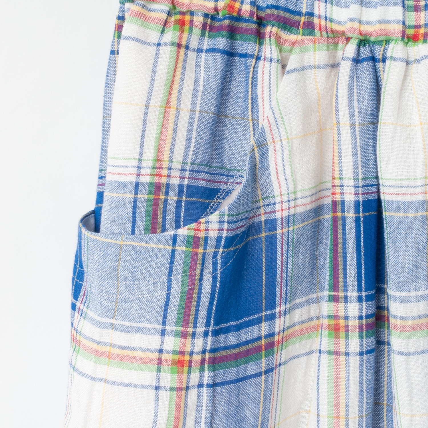 [Harriss] Tartan Check Gather Skirt