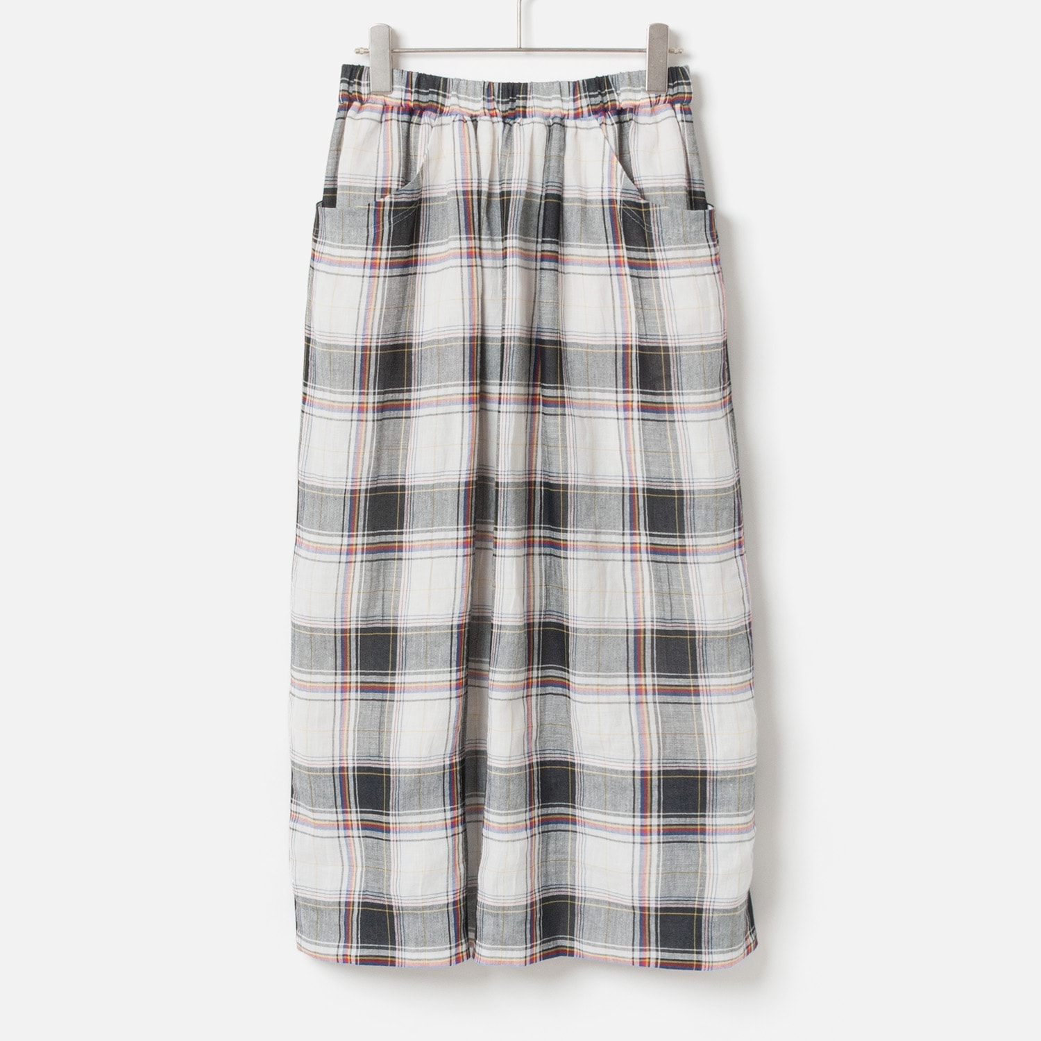 [Harriss] Tartan Check Gather Skirt