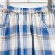 [Harriss] Tartan Check Gather Skirt