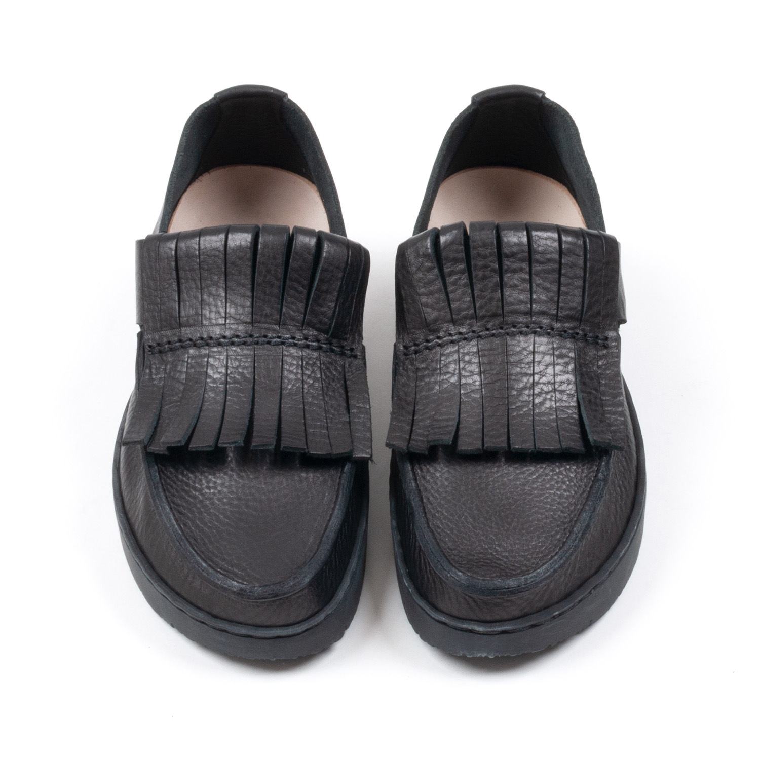 [trippen] Tiger f ( black-waw )