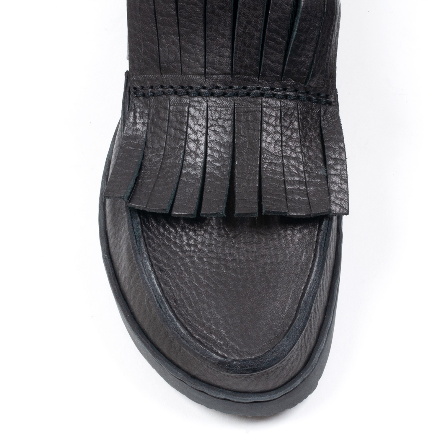 [trippen] Tiger f ( black-waw )