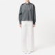 [le ciel de HARRISS] lace combination cropped shirt_Black(80)