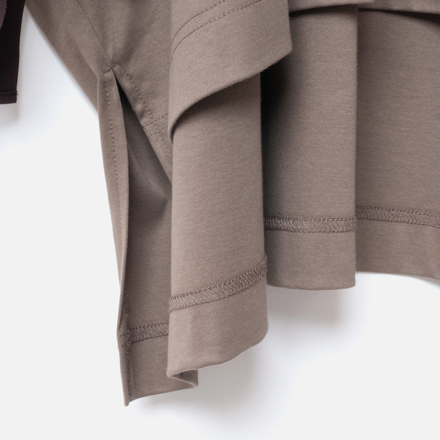[HarrissKeiko Okamoto] Dolman Jersey Pullover_Light brown(72)