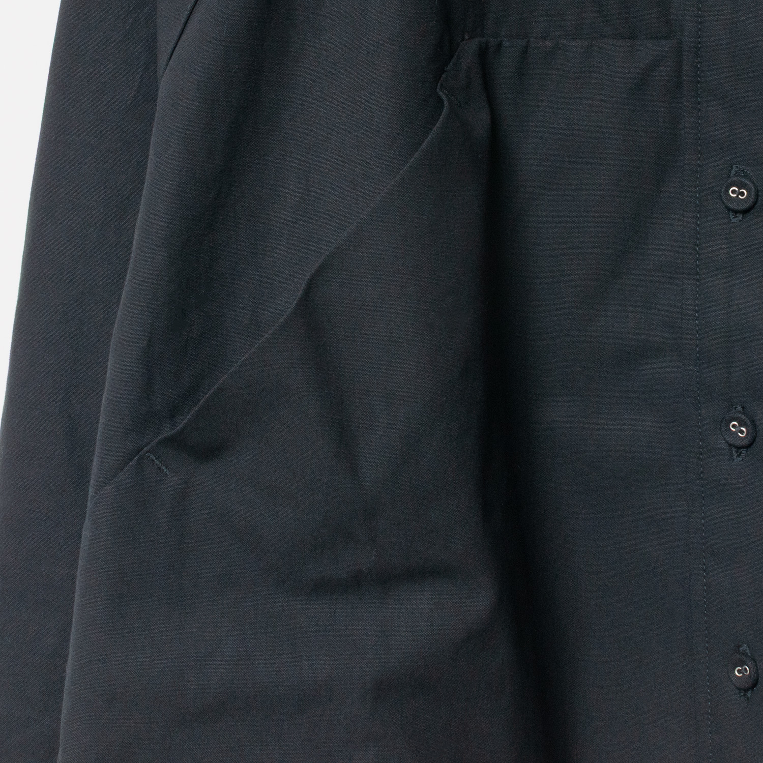[RaPPELER] Compact design shirt_Black(80)